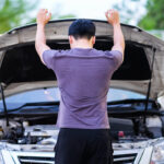 Autos mit Motorschaden,